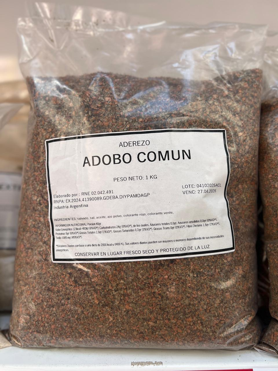 Adobo p/ pizza x 1kg- La Distribuidora